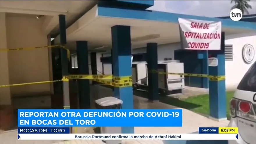 Se reporta otra muerte por COVID en Bocas del Toro