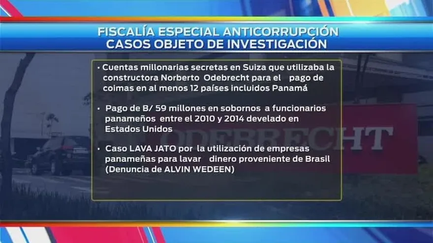 Crean Fiscalía Especial Anticorrupción y realizan inspección a oficinas de Odebrecht