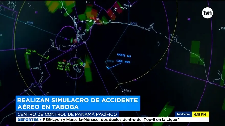 Realizan simulacro de accidente aéreo en Taboga