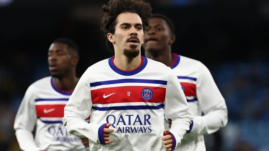 Vitinha jugador del París Saint Germain