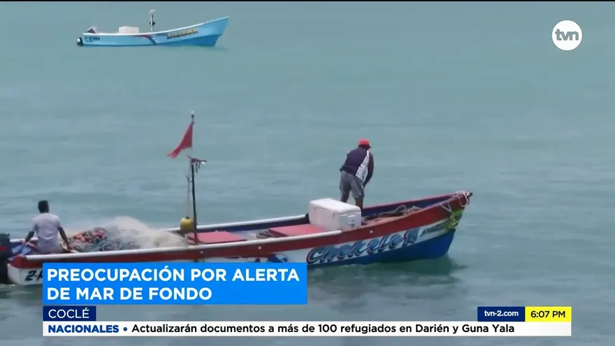 Comerciantes preocupados por alerta de mar de fondo