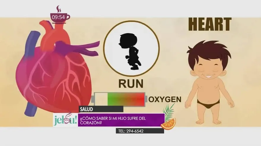 ¿Cómo saber si mi hijo sufre del corazón?