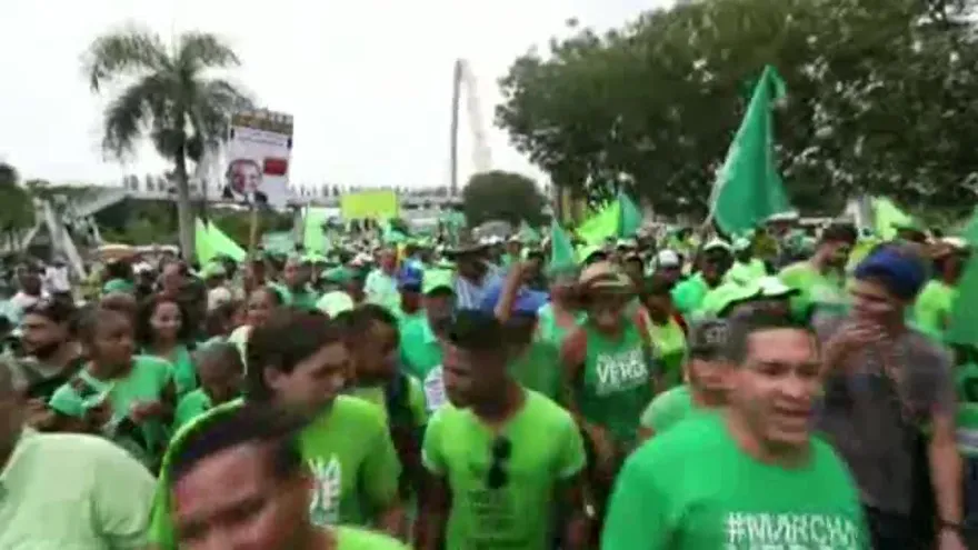Multitud reclama fin de corrupción en R.Dominicana