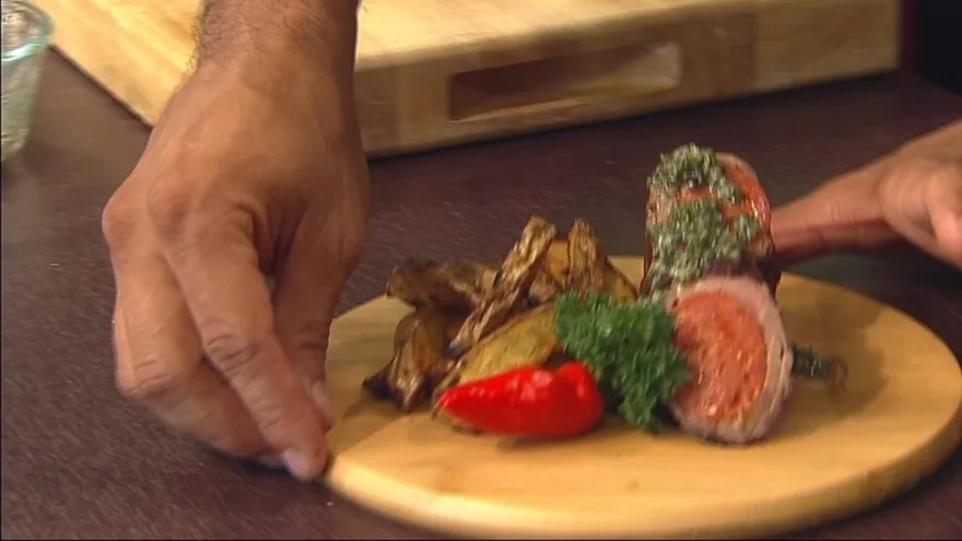 Receta - Enrollado de Carne y Chorizo