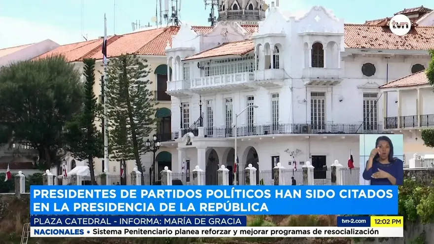 Presidente Cortizo se reúne con líderes políticos