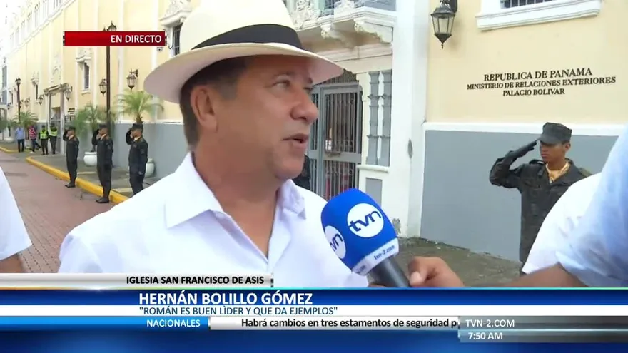 Hernán Darío Gómez está en los actos protocolares de este 3 de noviembre