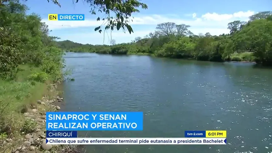 Mantienen búsqueda de hombre desaparecido en río Tabasará