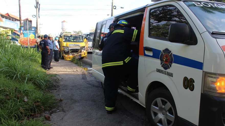 El accidente dejó tres heridos en Coclé.