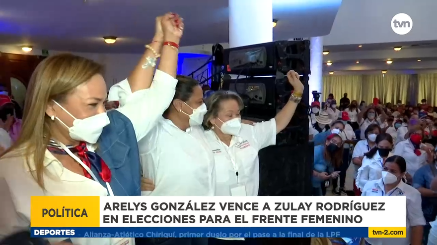 Arelys González le gana a Zulay Rodríguez la secretaría del Frente Femenino del PRD