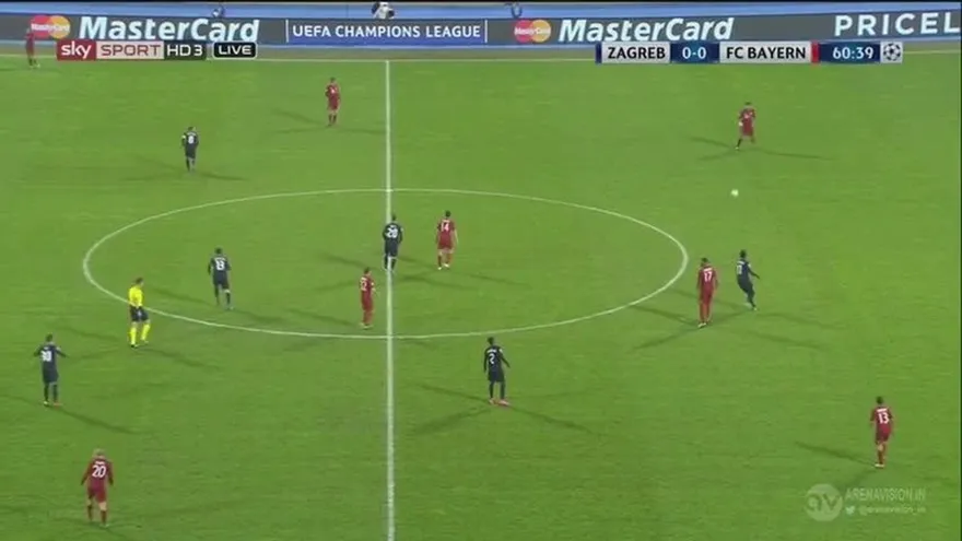 Bayern Munich derrotó 2-0 a Dinamo Zagreb con doblete de Lewandowski