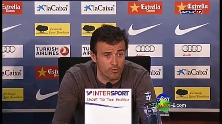 Luis Enrique asegura tener un romance con Barcelona