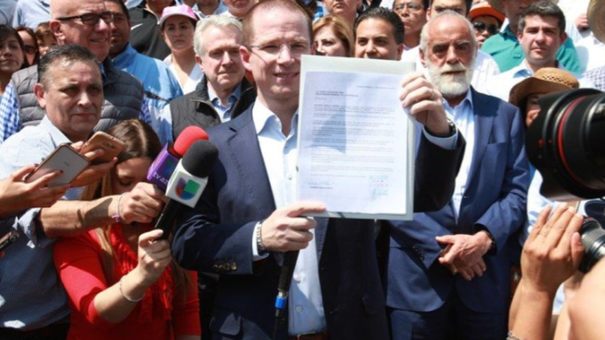 Ricardo Anaya, candidato opositor a la Presidencia de México