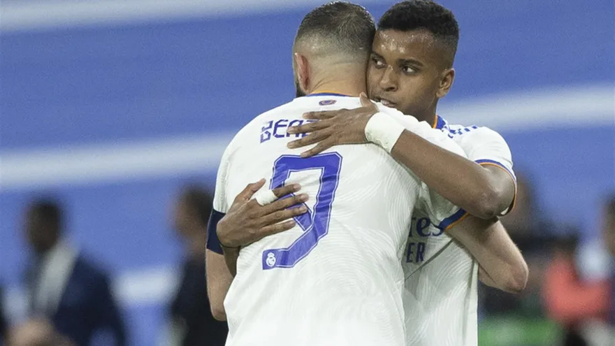 Rodrygo reveló la conversación que tuvo con Benzema antes de anotar el penal ante el Manchester City