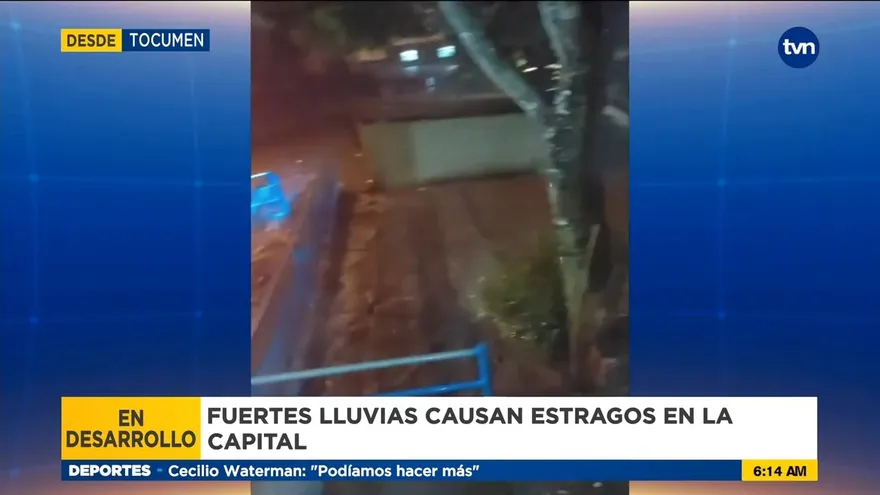 Lluvias dejan afectaciones en Panama Este