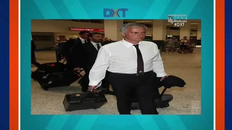 José Mourinho inició con el Manchester United la gira por China