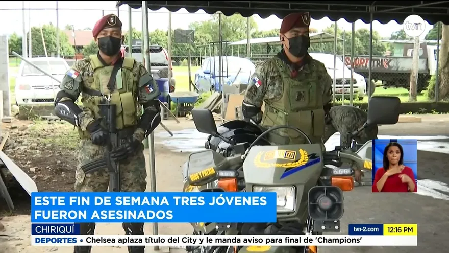 Incrementa la seguridad por actos delictivos en Chiriquí