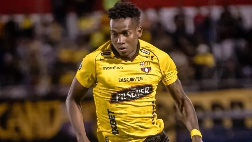 Tomás Rodríguez atacante del Barcelona de Guayaquil