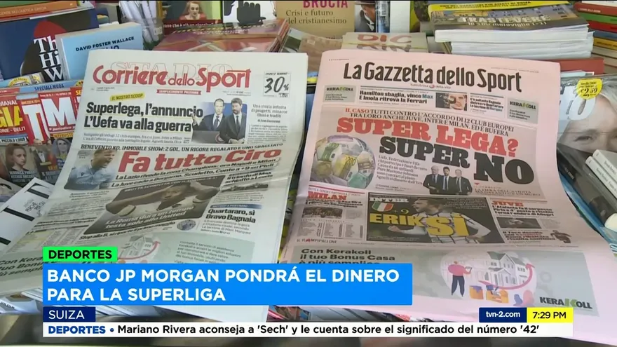 Superliga causa revuelo en el fútbol europeo