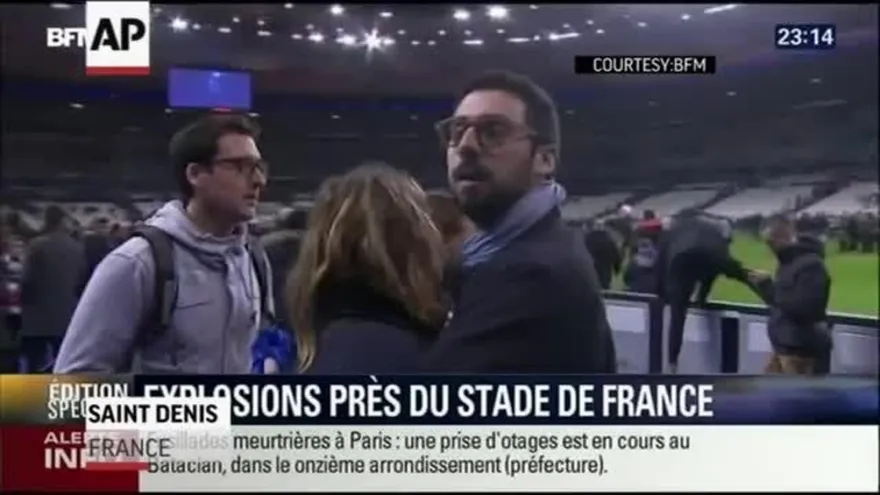 Explosiones y tiroteos fue lo que se vivió en partido amistoso de Francia vs. Alemania