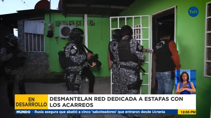 Desmantelan red de estafadores por acarreos