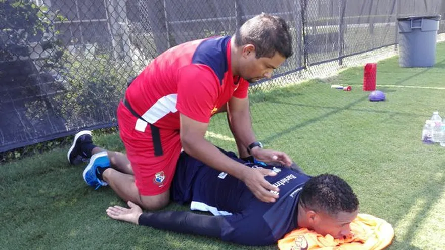 Gabriel Torres trabajó por separado del grupo en Orlando, Florida