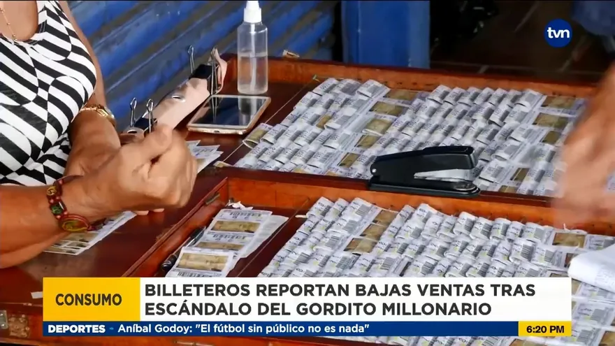 Billeteros reportan bajan ventas