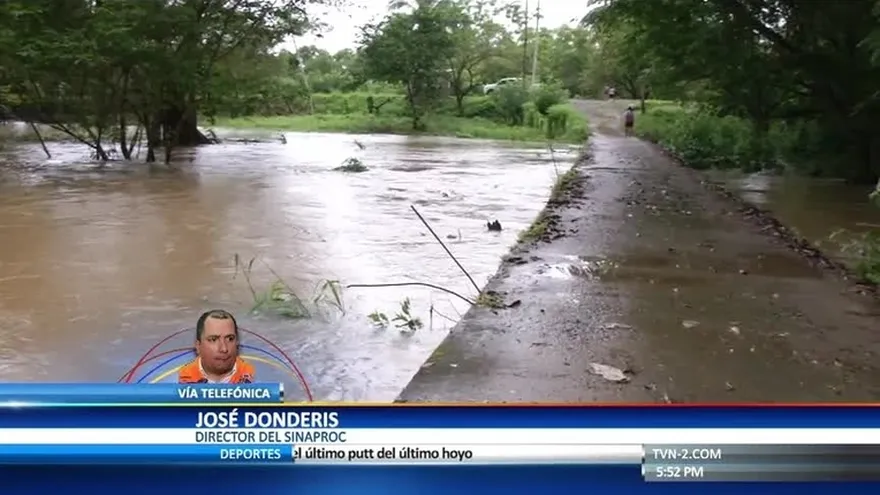 Tres personas fueron arrastradas por el río en Pacora