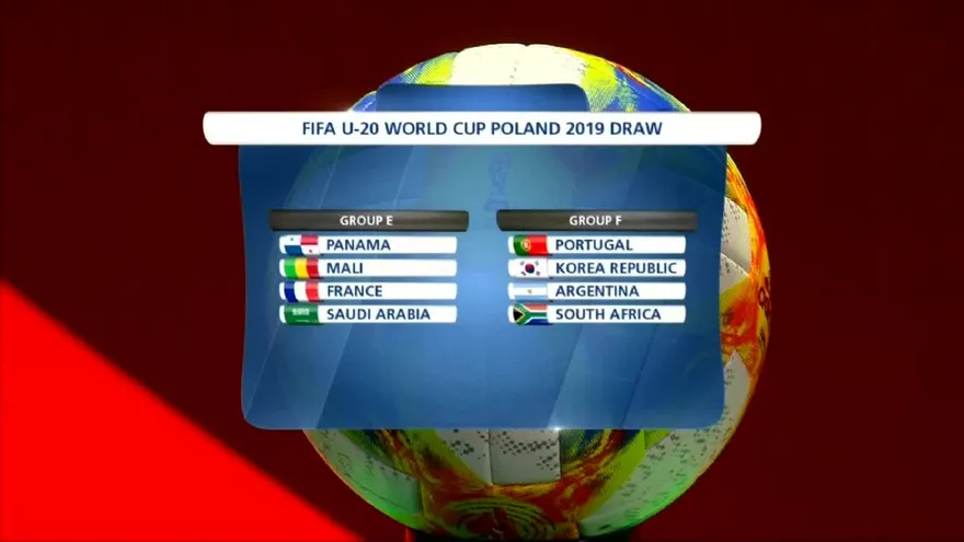 Panamá Sub-20 en el grupo E del Mundial Polonia 2019