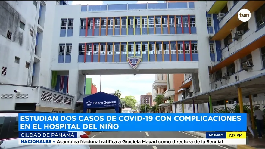 Director del Hospital del Niño aclara situación con dos menores hospitalizados por covid-19