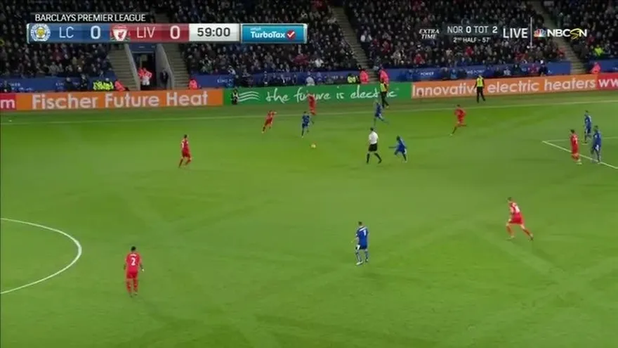 Leicester City superó 2-0 al Liverpool