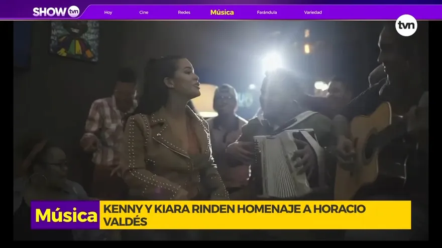 Kenny y Kiara rinden homenaje a Horario Valdés