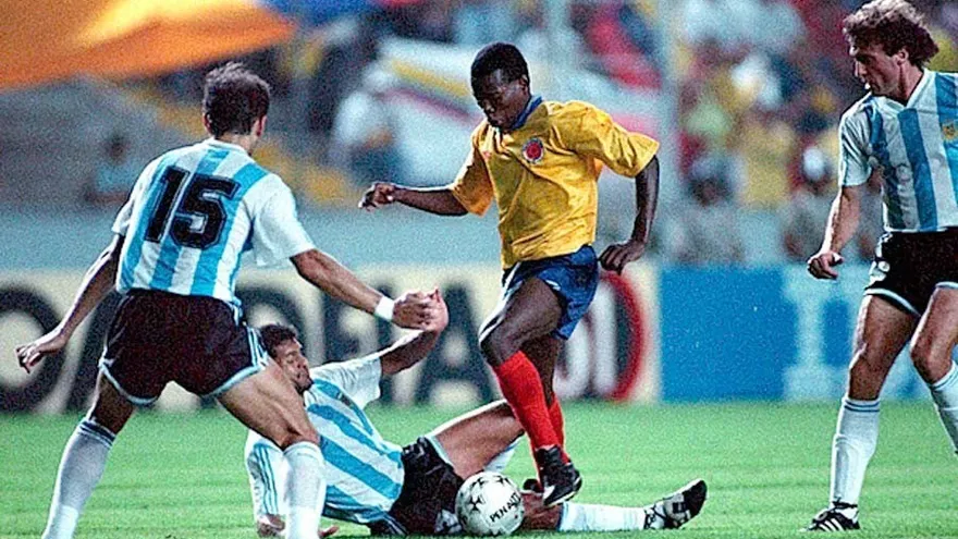 Colombianos conmemoran 25 años de la goleada 5-0 a Argentina en Buenos Aires | Agencias