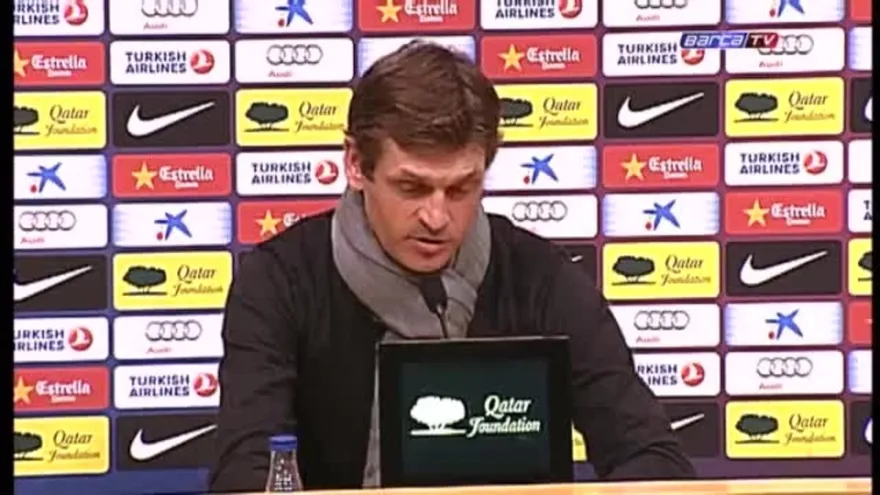 Tito Vilanova: "El equipo ha demostrado personalidad"