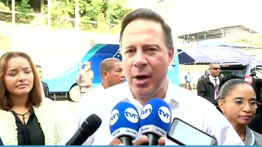 Juan Carlos Varela, presidente de la República