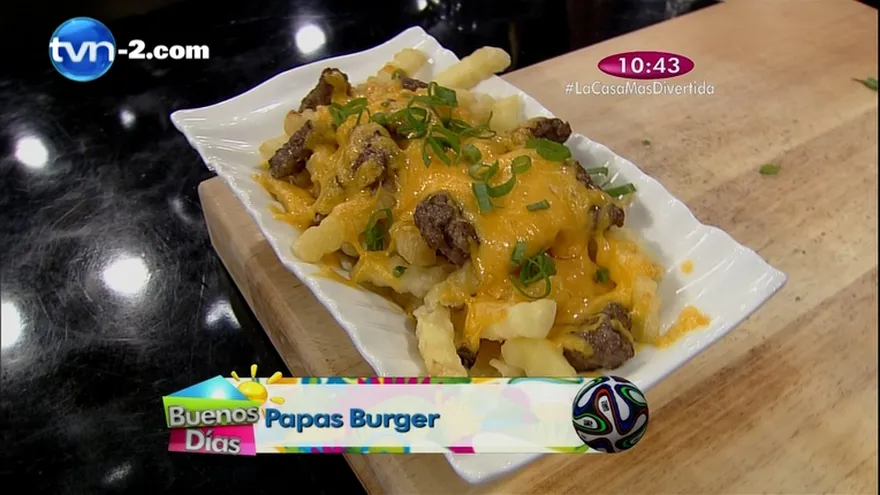 Receta - Papas Burger