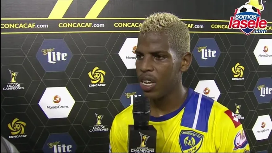 Autor del gol del Chorrillo Sergio Moreno - Concachampions