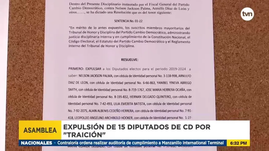 Grupo de diputados expulsados dice que apelará