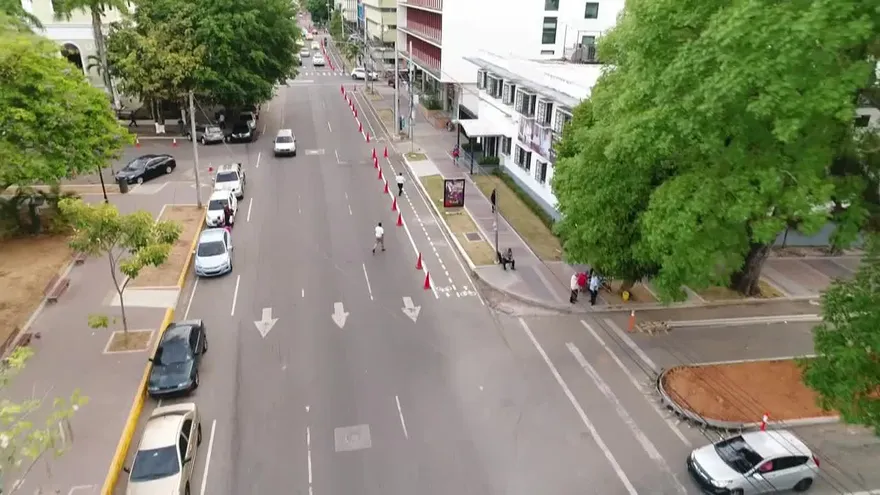 Comerciantes de Avenida Cuba rechazan implementación de ciclovía