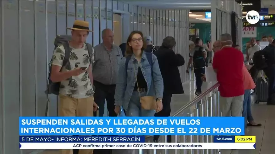 Suspenden salidas y llegadas de vuelos internacionales por 30 días