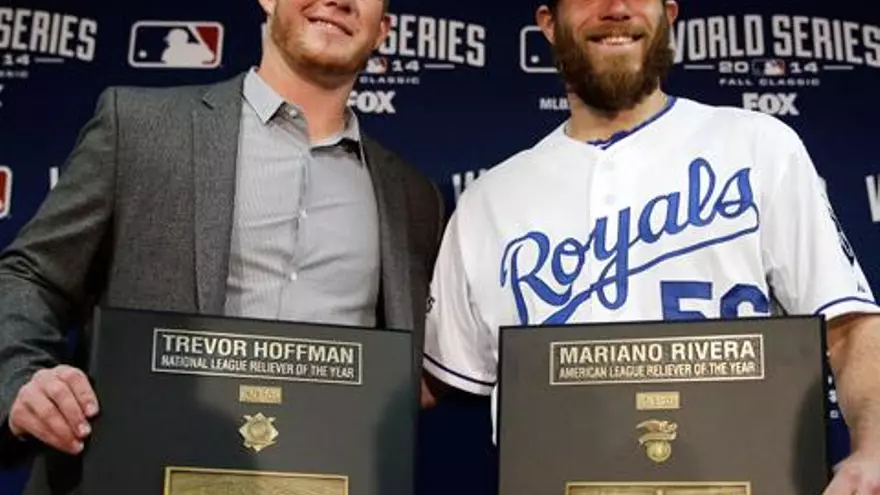 Holland y Kimbrel, los primeros ganadores de los premios Rivera y Hoffman