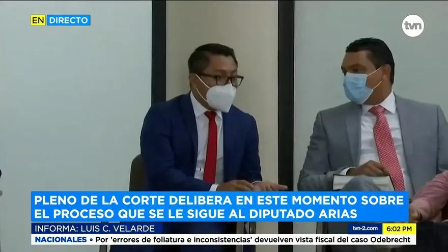 Pleno de la Corte delibera sobre proceso diputado Arquesio Arias