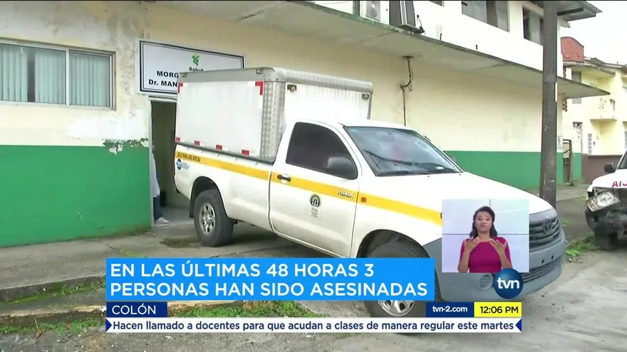 Investigan crimen de un hombre en Colón