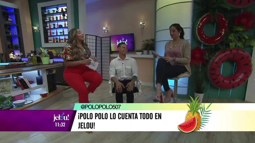 Polo Polo lo cuenta todo en contra la pared