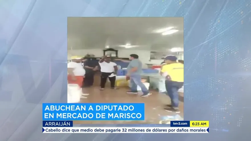 Abuchean a ‘Panky’ Soto en un mercado en Panamá Oeste