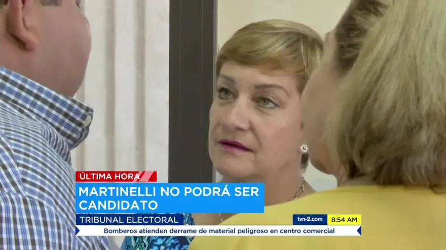 El TE admite impugnaciones contra candidaturas de Martinelli