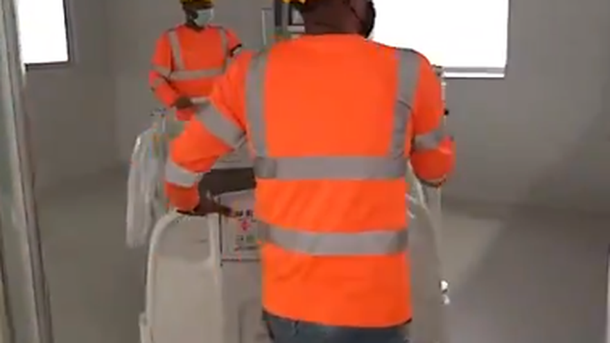 Equipamiento de área habilitada en Ciudad de la Salud