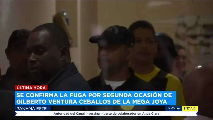 Confirman fuga de Gilberto Ventura Ceballos