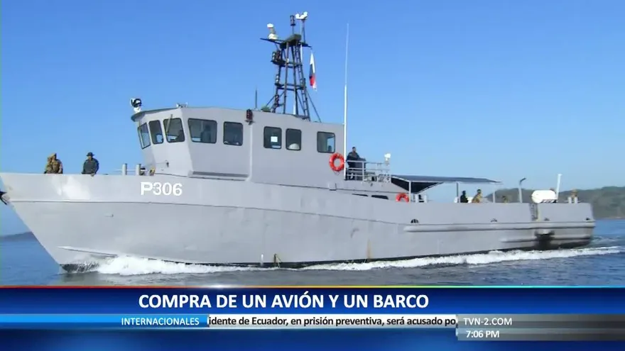 Varela justifica compra de avión y barco