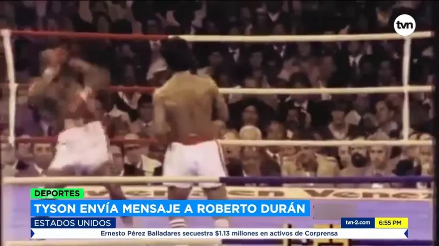 Mike Tyson le envió un emotivo mensaje a Roberto Durán