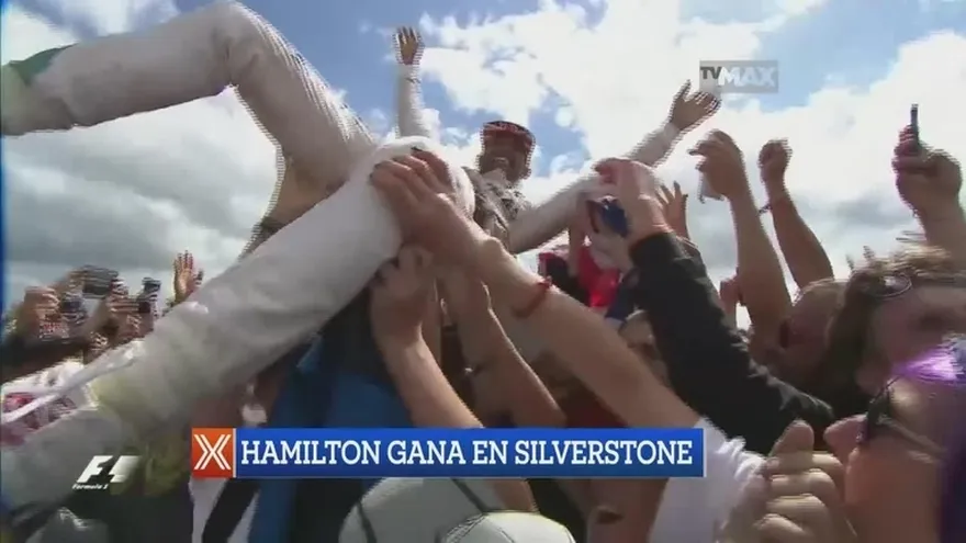 Hamilton ganó en Silverstone y Lesnar derrotó a Hunt en su regreso al octágono